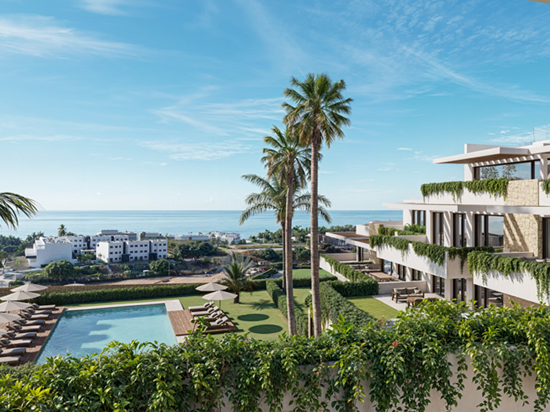 Bel appartement à vendre en bord de mer à Casares en Andalousie