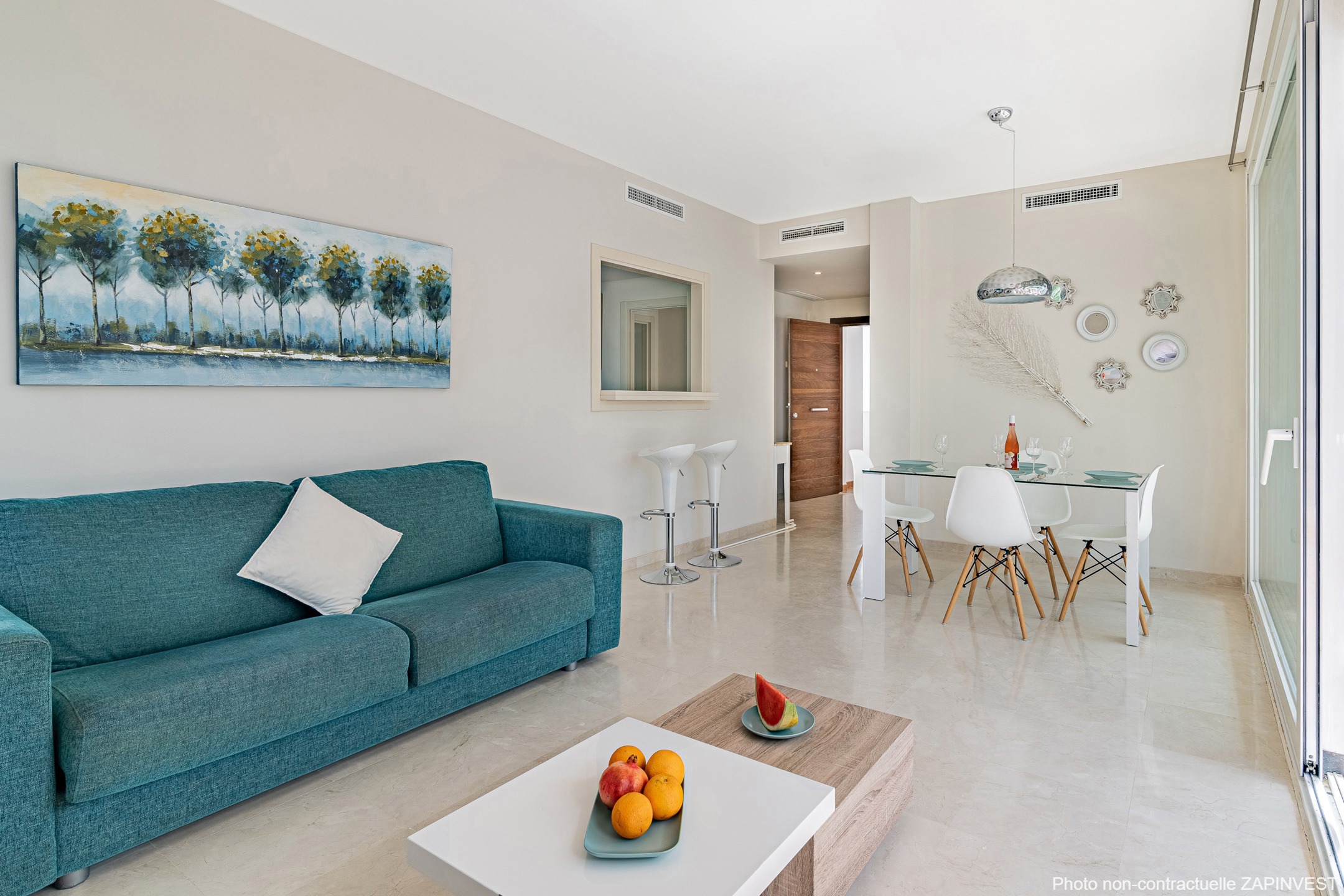 Appartement à Estepona avec des vues sur un magnifique parc et proche du seul et unique lagoon de la région, Espagne