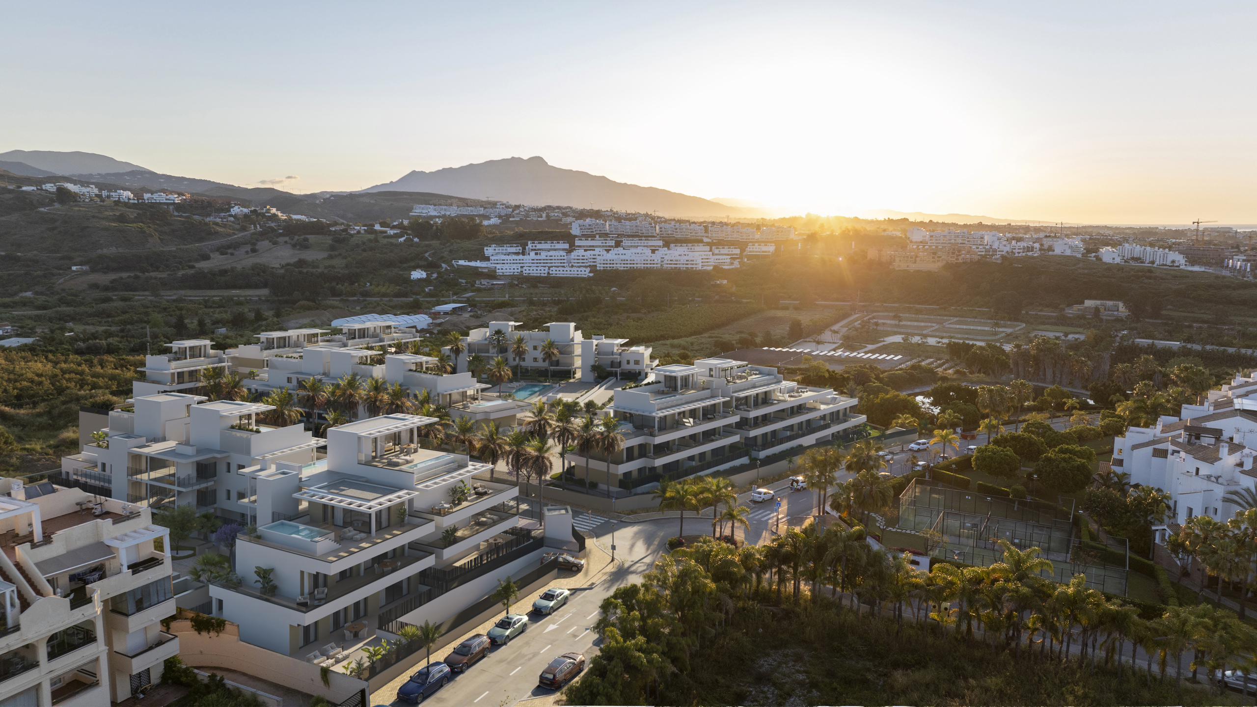 Appartement à Estepona dans un environnement calme et reposant proche du club de golf de la Resina, Espagne