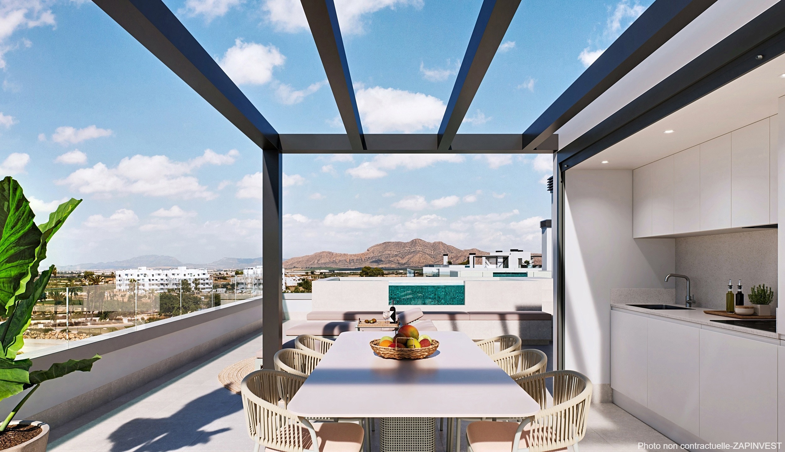 Penthouse au bord du lagon à Torre Pacheco, Murcie, Espagne