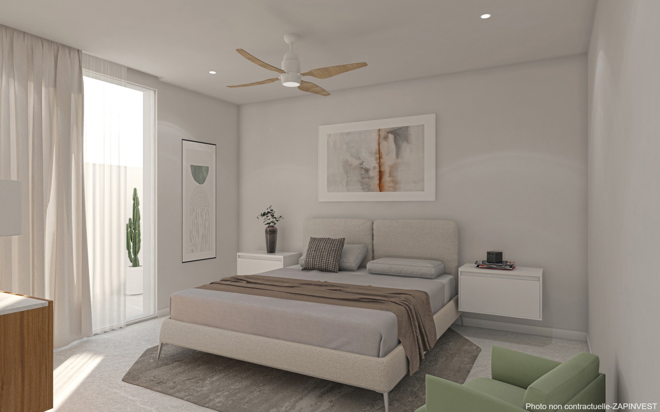 Appartement au premier étage avec une terrasse solarium à San Pedro del Pinatar, Costa Calida, Espagne