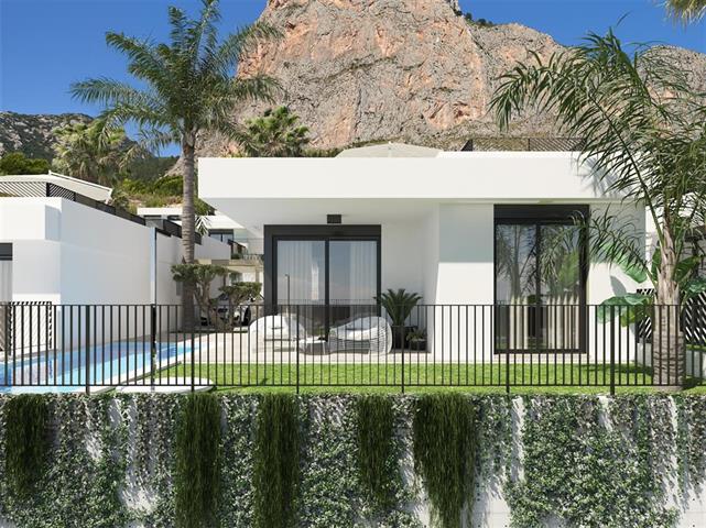 Maison jumelée de plain pied à Polop, Costa Blanca, Espagne