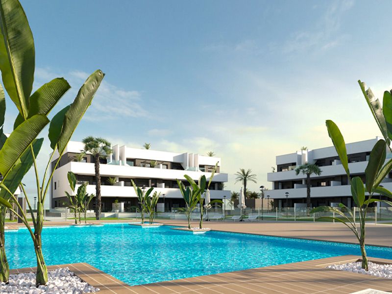 appartement neuf en Espagne avec piscine à vendre