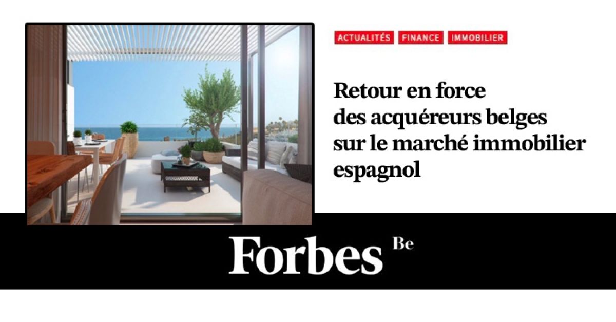 Retour en force des acquéreurs belges sur le marché immobilier espagnol.